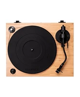 Fluance RT83 Reference High Fidelity Vinyl Turntable Record Player with Ortofon 2M Red Cartridge, Speed Control Motor, Mass Mdf Wood Plinth, Vibr