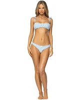 Edikted Women's Jordy Cheeky Bikini Bottom