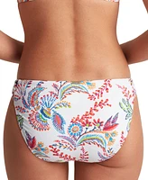 Lauren Ralph Women's Twist-Side Hipster Bikini Bottoms
