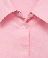 Mango Women's Linen Oversized Shirt