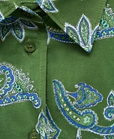Mango Women's Paisley Cotton Shirt