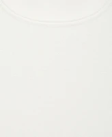 Mango Women's Asymmetrical Low Knit Jersey Top