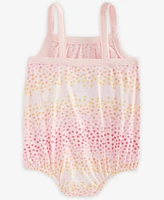 First Impressions Baby Girls Gradient Floral-Print Sunsuit, Exclusively at Macy's