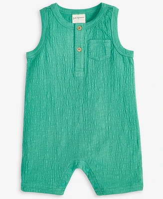 First Impressions Baby Boys Knit Gauze Sunsuit, Exclusively at Macy's