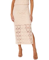 Vince Camuto Women's Crochet Maxi Skirt