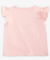 First Impressions Baby Girls Fruit Flower Graphic Flutter-Sleeve Top, Exclusively at Macy's