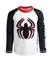 Avengers Toddler Boys Rash Guard Swim Shirt