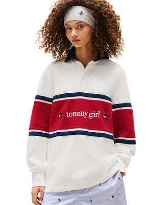 Tommy Girl Women's Rugby Polo Shirt