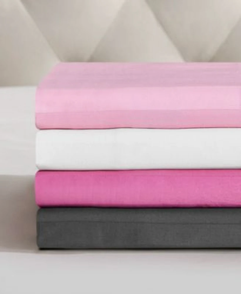 Juicy Couture Royal Dreams Damask Stripe 300 Thread Count Sateen Cotton Sheet Set