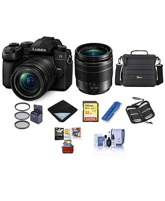 Panasonic Panasonic Lumix Dc-G95 Mirrorless Camera with 12-60mm f/3.5-5.6 Lumix G Power Ois Lens, Black