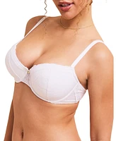 Adore Me Women's Lucie Contour Balconette Bra