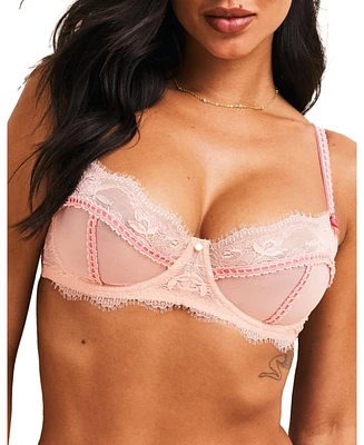 Adore Me Women's Ela Unlined Balconette Bra