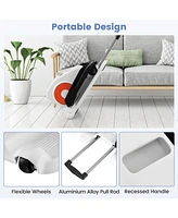Under Desk Elliptical Machine with Display Monitor for Home Office