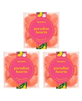 Sugarfina Paradise Heart Jellies Small Cube Kit, 3 Pieces