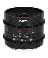 Venus Laowa 9mm T2.9 Zero-d Cine Lens for Fuji X with H&Y RevoRing 46-62mm Variable Adapter