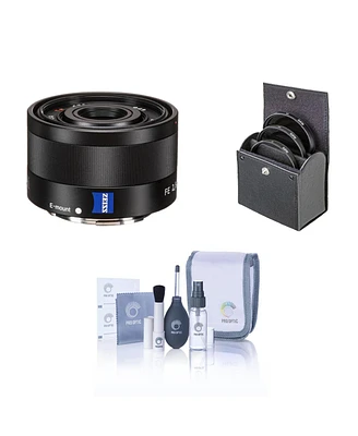 Sony Sonnar T Fe 35mm f/2.8 Za Lens for Sony E, Bundle with 49mm Filter Kit, Cleaning Kit