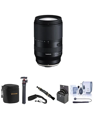Tamron 17-70mm f/2.8 Di Iii-a Vc Rxd Lens for Fujifilm X Bundle with 67mm Filter Kit, Tripod, Camera Strap, Lens Case, Lens Cleaner