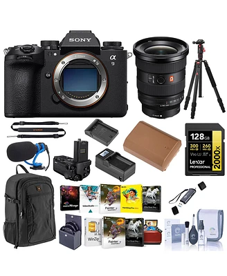 Sony Alpha a9 Iii Mirrorless Camera with Fe 16-35mm f/2.8 Gm Ii Lens, Bundle with 128GB Memory Card, Software Kit, Battery and 82mm Filter Kit
