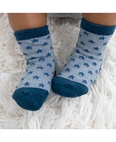The Peanutshell Baby Boys 12pk Cotton Socks