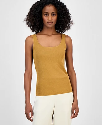 Anne Klein Women's Sleeveless Square-Neck Tank Top