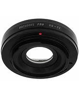 Fotodiox Mount Adapter with 1.4x Multi-Coated Focus Correction Lens for Olympus Om Lens to Pentax K Mount Camera
