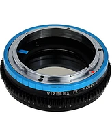 Fotodiox Vizelex Polar Throttle Lens Mount Adapter for Canon Fd & Fl 35mm Slr Lens to Sony Alpha E-Mount Mirrorless Camera Body with Built-In Circular