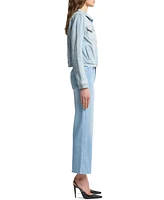 7 For All Mankind Women's Classic Denim Tucker Jacket