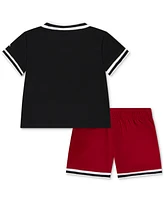 Jordan Baby Boys Matching Taping Mesh T-Shirt & Shorts, 2 Piece Set