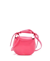 Pre-Owned Chloe Small Kiss Purse Bag Leather