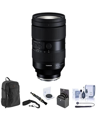 Tamron 35-150mm f/2-2.8 Di Iii Vxd Lens for Sony E Bundle with Backpack, 82mm Filter Kit, 82mm Vnd Filter, Camera Strap, Lens Cleaner, Cleaning Kit, U