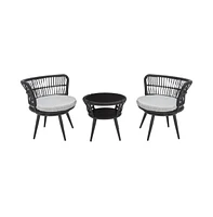 Kyomi 3PC Lounge Set