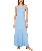 Vince Camuto Women's Tiered Smocked-Back Maxi Dress