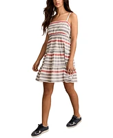 Lucky Brand Women's Tie-Back Mini Dress