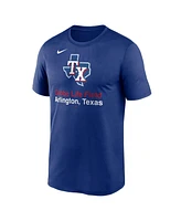 Nike Men's Royal Texas Rangers Stadium Legend Performance T-Shirt