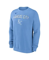 Nike Men's Light Blue Kansas City Royals Pullover Sweatshirt