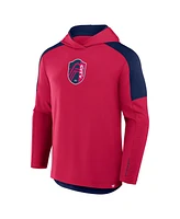 Fanatics Men's Red St. Louis City Sc Card Transitional Pullover Hoodie