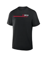 Fanatics Men's Black D.c. United Corner Kick Legacy Cotton T-Shirt