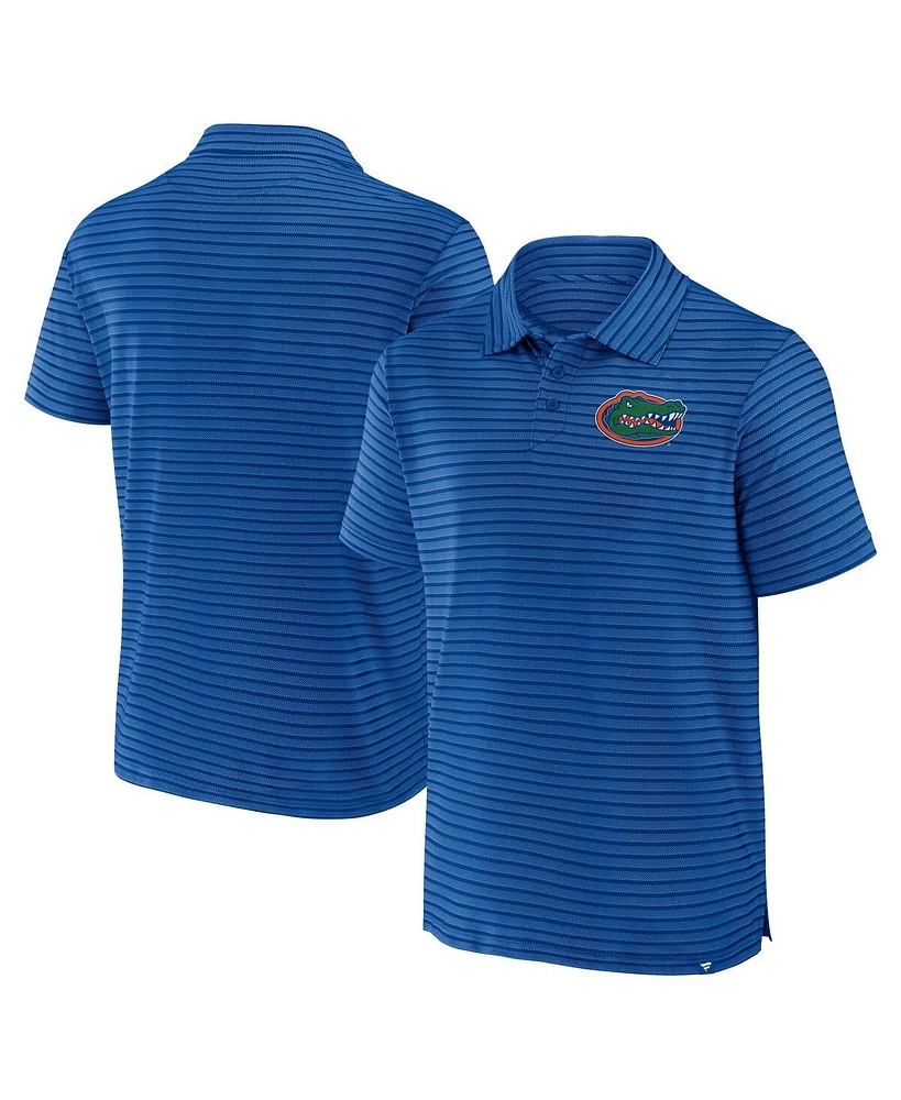 Fanatics Men's Royal Florida Gators Victory Calls Stripe Polo Shirt