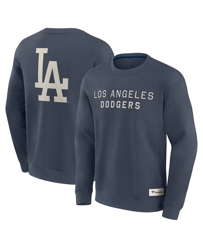 Fanatics Men's Blue Los Angeles Dodgers Elements Future Ground Lettering Pullover Sweatshirt