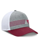 Fanatics Men's Heather Gray/Maroon Virginia Tech Hokies Profile Trucker Adjustable Hat