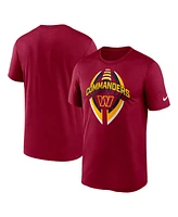 Nike Men's Burgundy Washington Commanders Legend Icon Performance T-Shirt