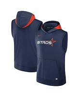 Nike Men's Navy Houston Astros 2025 City Connect Performance Sleeveless Pullover Hoodie