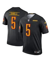 Nike Men's Jayden Daniels Black Washington Commanders Alternate Legend Player Performance Top