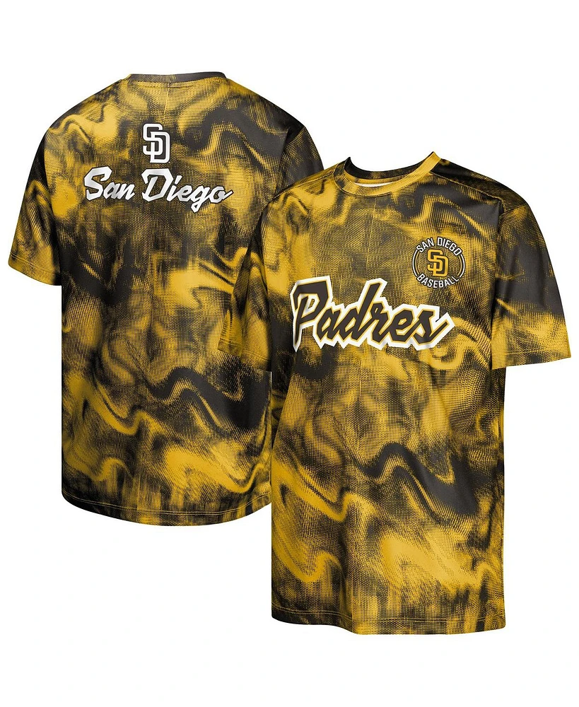 Outerstuff Big Boys and Girls Gold/Brown San Diego Padres Pinch Hitter T-Shirt