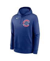 Nike Men's Dansby Swanson Royal Chicago Cubs Player Name Number Club Pullover Hoodie
