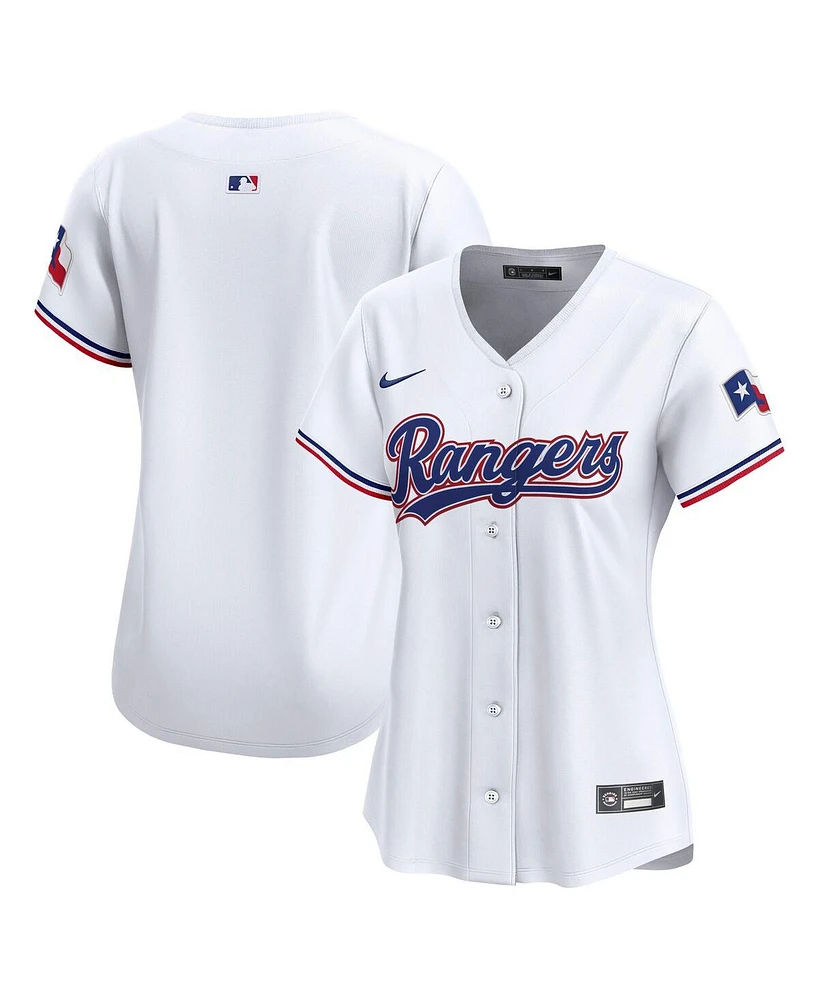 Nike Women's White Texas Rangers Home Limited Jersey