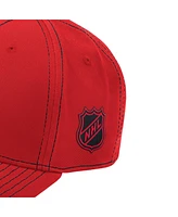 Starter Men's Red New Jersey Devils Sphere Ii Curved Starfit Adjustable Hat