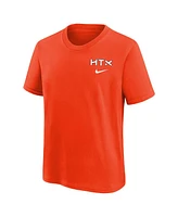 Nike Big Boys and Girls Orange Houston Astros 2025 City Connect T-Shirt