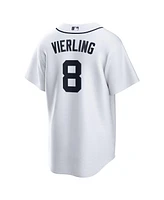 Nike Men's Matt Vierling White Detroit Tigers Home Replica Jersey