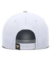Fanatics Men's White Pittsburgh Penguins Rope A-Frame Adjustable Hat